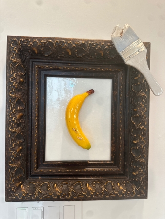 Would you like to see my banana ? by artist Teresa Green